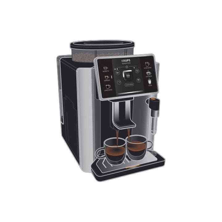 Krups Espresso Full Automatic Coffee Machine – Black | EA910EM0