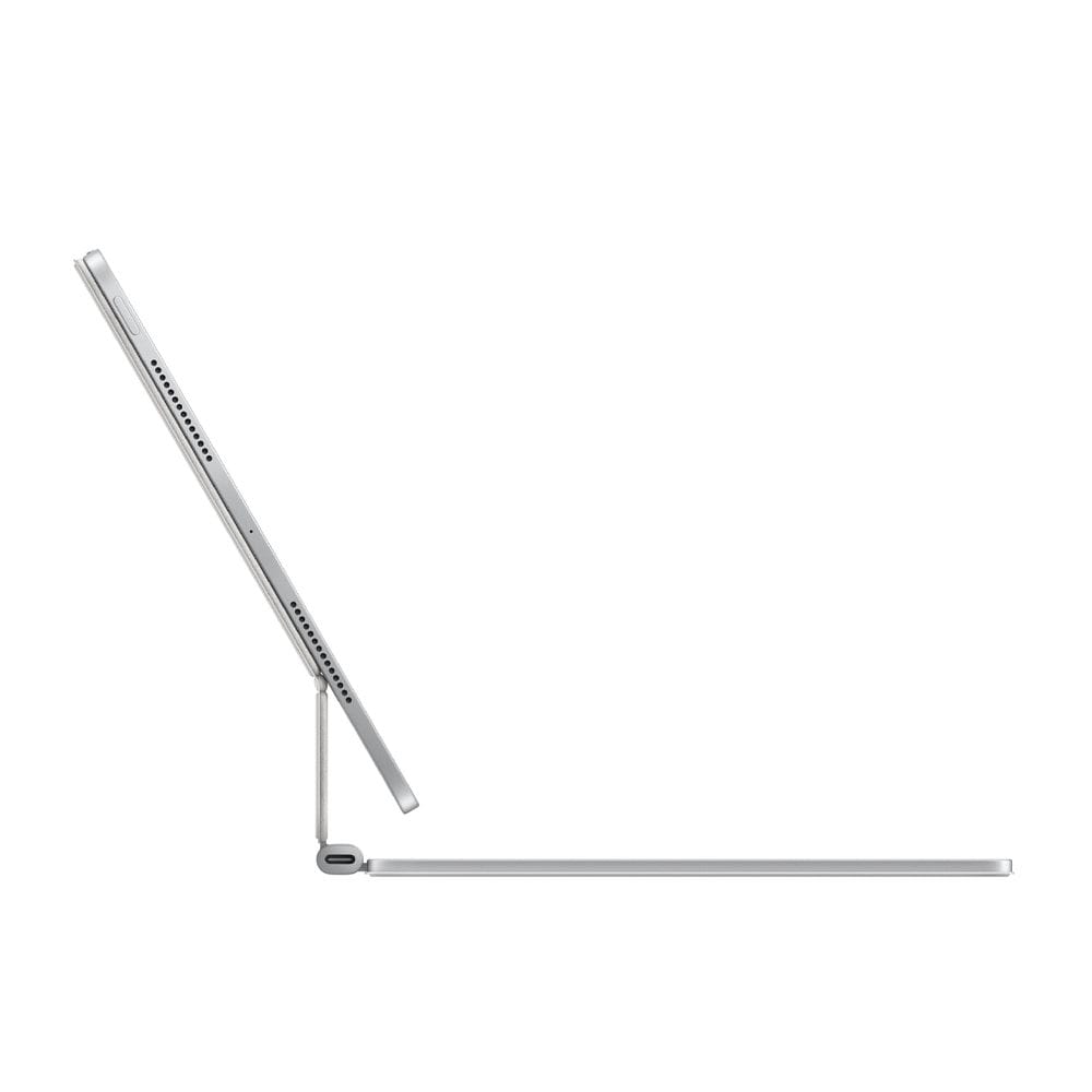 Apple Magic Keyboard for iPad Pro 11-Inch (M4), Arabic Layout, Backlit Keys, Multi-Touch Trackpad, Floating Cantilever Design & USB-C Charging | White - MWR03AB/A