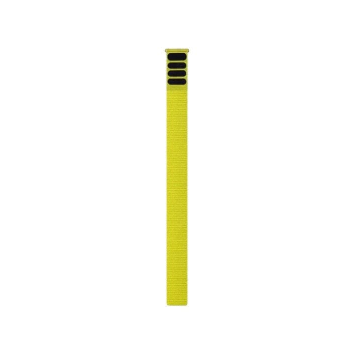 Garmin UltraFit 26mm Nylon Watch Strap – Amp Yellow, Soft Breathable Lightweight Sport Loop for Garmin Smartwatch | Strap Length – 286mm