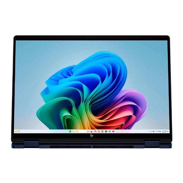 HP OmniBook X-Flip 14-FM0013DX 14" 2K Touch Laptop, Intel Core Ultra 5, 16GB RAM, 512GB SSD, Windows 11 - Atmospheric Blue – B5UJ1UA