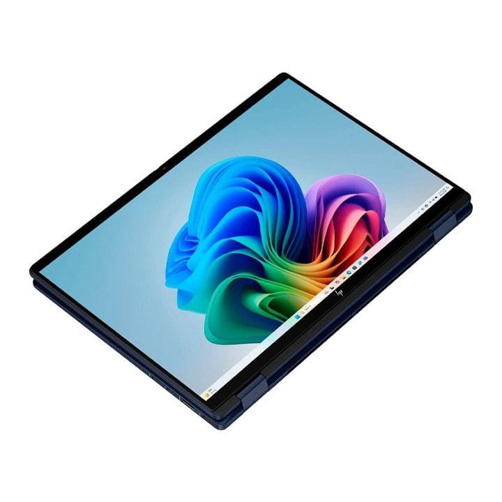 HP OmniBook X-Flip 14-FM0013DX 14" 2K Touch Laptop, Intel Core Ultra 5, 16GB RAM, 512GB SSD, Windows 11 - Atmospheric Blue – B5UJ1UA