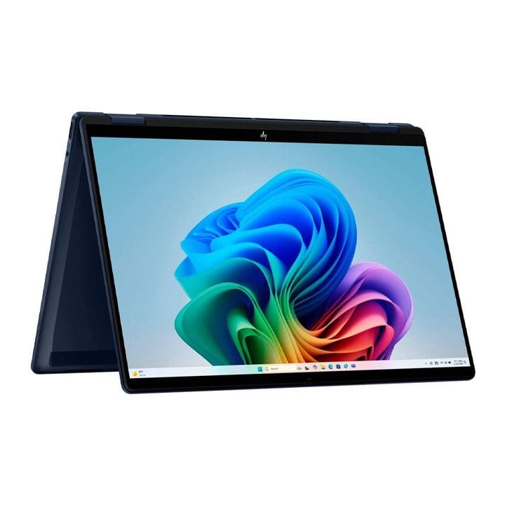 HP OmniBook X-Flip 14-FM0013DX 14" 2K Touch Laptop, Intel Core Ultra 5, 16GB RAM, 512GB SSD, Windows 11 - Atmospheric Blue – B5UJ1UA