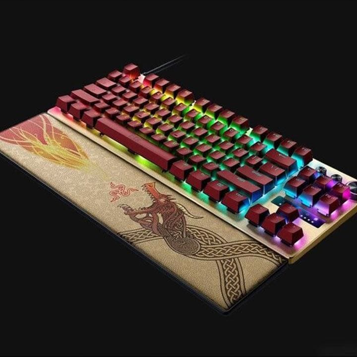 لوحة مفاتيح ألعاب ريزر هانتسمان V3 برو TKL – مفاتيح بصرية تناظرية الجيل الثاني، تشغيل سريع، نقطة ضغط قابلة للتعديل، إضاءة RGB | RZ03-04982100-R3M1