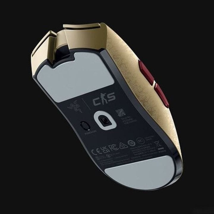 Razer Viper V3 Pro Ultra-Lightweight Wireless Esports Gaming Mouse – HyperPolling 8000Hz, HyperSpeed, Focus Pro Sensor – Gold | RZ01-05120800-R3M1