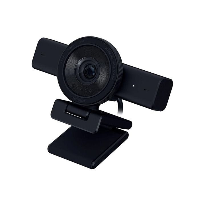 كاميرا ويب ريزر كيو V2 بدقة 4K بمعدل 30FPS مع ذكاء اصطناعي – مستشعر Sony STARVIS™، تأطير تلقائي، HDR، عدسة واسعة جداً، غطاء خصوصية – أسود | RZ19-05370100-R3M1