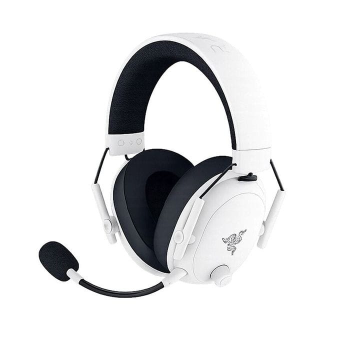 Razer BlackShark V3 Wireless E-Sports Gaming Headset – HyperSpeed Gen-2 Wireless & Detachable HyperClear Mic – White | RZ04-05410400-R3M1