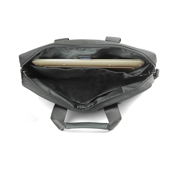 Personalized Change Collection RPET Messenger Bag – Eco-Friendly Recycled Polyester Laptop Shoulder Bag for Work & Travel – Black | MBSN 972