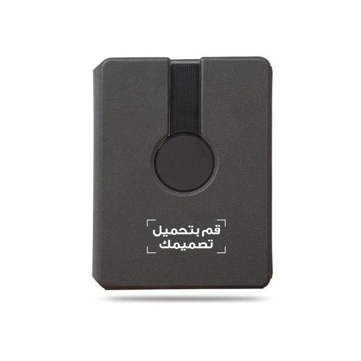 باور بنك لاسلكي MagSafe بقدرة 15 واط وسعة 10,000 ملّي أمبير من Change Zero معاد تدويره مع منظم A5 وذاكرة 32 جيجابايت بتصميم مخصص – شحن سريع، تصميم صديق للبيئة – أسود
