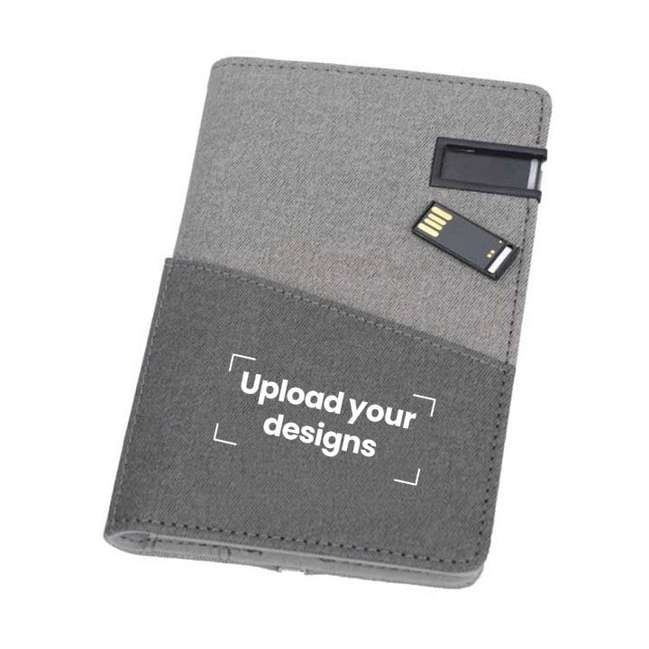 Personalized Santhome Krim Multi-Functional Passport Holder – 4000mAh Powerbank, 8GB USB, LCD Display, Micro & Lightning Cable – Travel Organizer