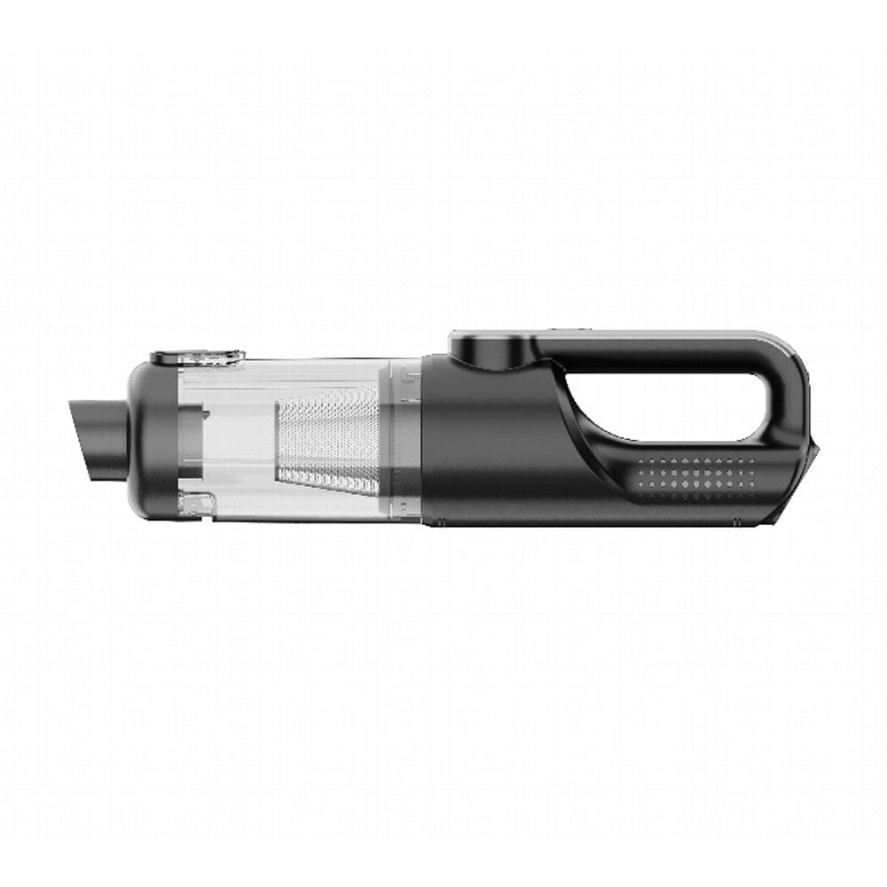 Clikon Rechargeable Car Vacuum Cleaner 3x2000mAh Battery, Portable Cordless Design, Powerful Suction Cleaning | Black/Transparent - CK4449