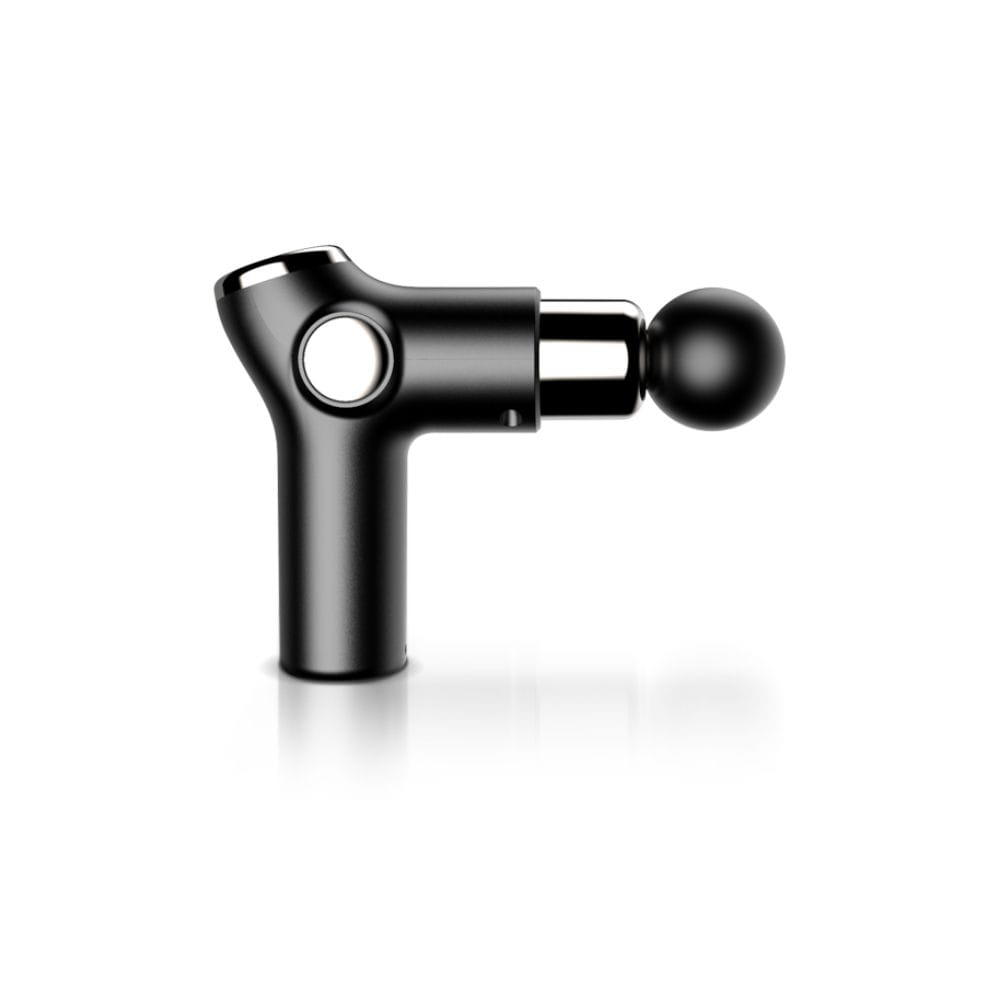 Clikon Percussion Muscle Massager Deep Tissue Massage Gun, Multiple Speed Modes, Rechargeable Portable Recovery Device | Matte Black/Silver - CK4042