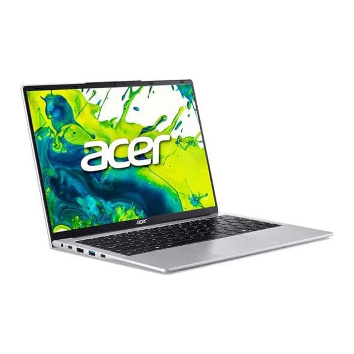 Acer Aspire Lite 14" Laptop – Intel Core 3 N355 Octa-Core 1.9GHz, 14" WUXGA IPS Display, 512GB SSD, Windows 11 Home | Silver – NX.D1TEM.002