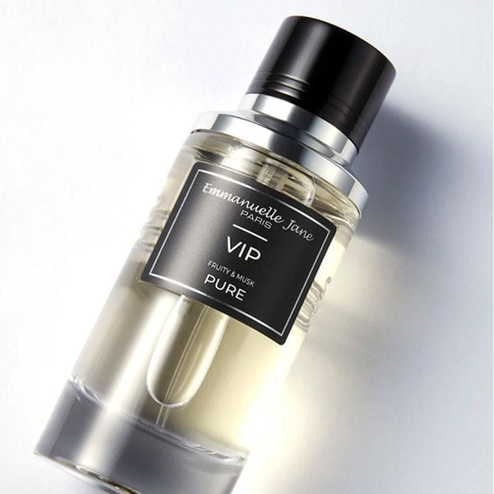 Emmanuelle Jane VIP Pure Unisex Eau de Parfum 90ml – Clean Citrus Accord, Soft Floral Notes & Musk Elegant Fragrance | 370915