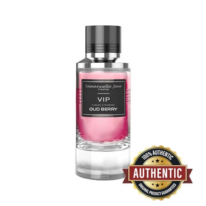 Emmanuelle Jane VIP Oud Berry Unisex Eau de Parfum 90ml – Raspberry, Caramel & Oud Sweet Oriental Long-Lasting Fragrance | 372124
