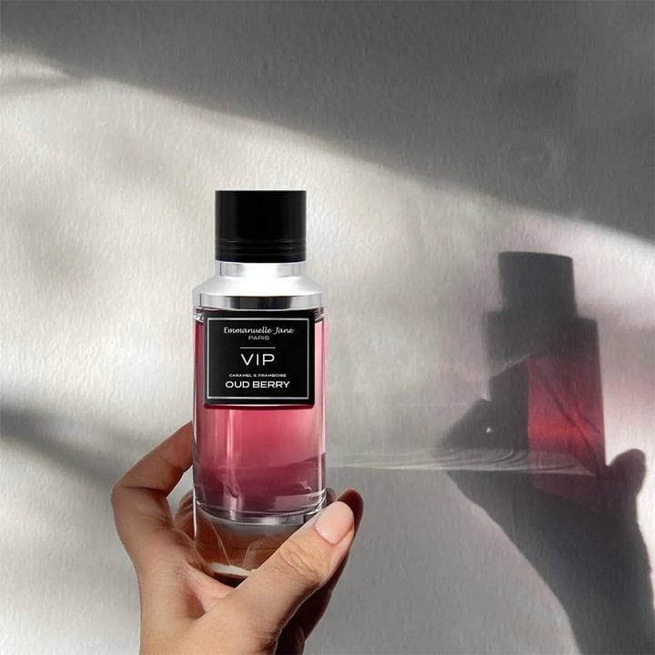 Emmanuelle Jane VIP Oud Berry Unisex Eau de Parfum 90ml – Raspberry, Caramel & Oud Sweet Oriental Long-Lasting Fragrance | 372124