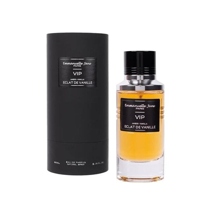 Emmanuelle Jane VIP Éclat de Vanille Unisex Eau de Parfum 90ml – Sweet Vanilla, Creamy Accord & Soft Musk Long-Lasting Fragrance | 372780
