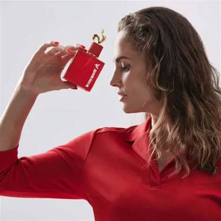 عطر لو كوك سبورتيف روج إينرجي للنساء 100 مل – كرز، توت وفانيلا بعطر زهري فاكهي يدوم طويلًا LCS30003