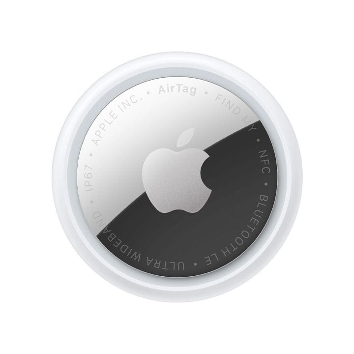 Apple AirTag (2nd Generation) Bluetooth Tracker – Precision Finding, Find My Network, UWB Chip & Replaceable Battery | 1-Pack White (MFE94ZF/A)