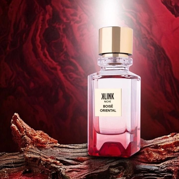 Klink Niche Boisé Oriental Unisex Eau de Parfum 100ml – Warm Woody, Amber & Spicy Notes with Metallic Aromatic Heart and White Floral Base | 5425039223919