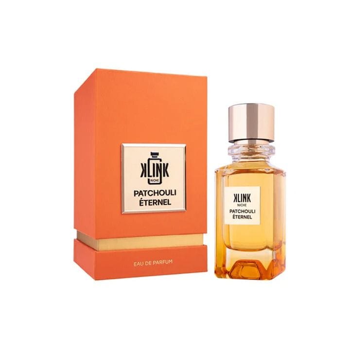 Klink Niche Patchouli Eternel Unisex Perfume 100ML Eau De Parfum Woody Patchouli Amber Warm Spicy Long Lasting | Clear - 542503922896