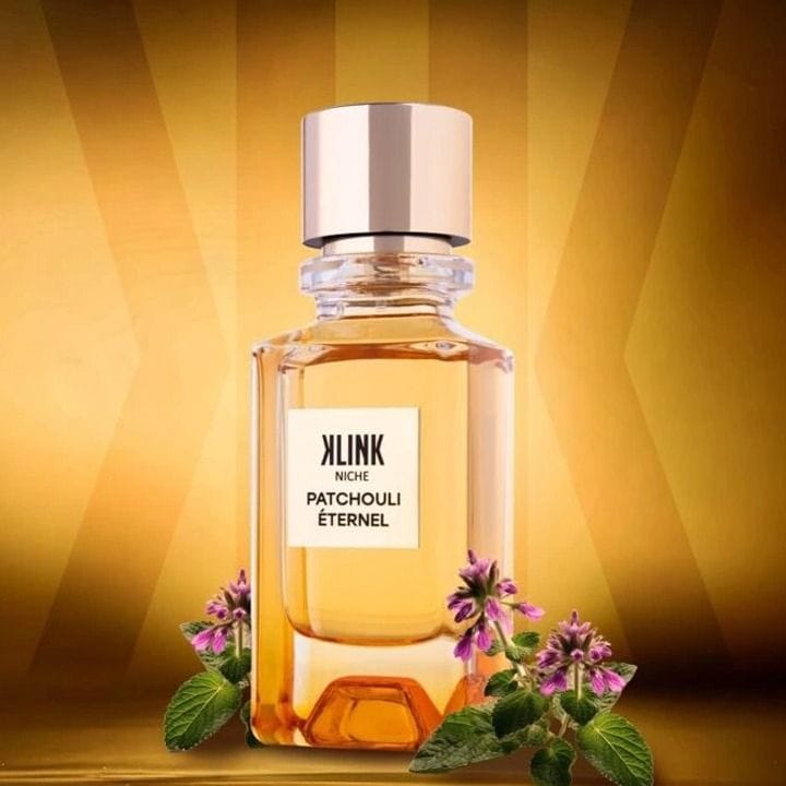 Klink Niche Patchouli Eternel Unisex Perfume 100ML Eau De Parfum Woody Patchouli Amber Warm Spicy Long Lasting | Clear - 542503922896