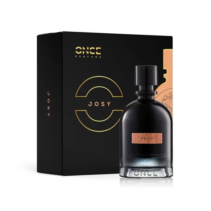 Once Perfume Josy Unisex Perfume 100ML Eau De Parfum Floral Fruity Sweet Musky Warm Long Lasting | Clear - 8053629626504