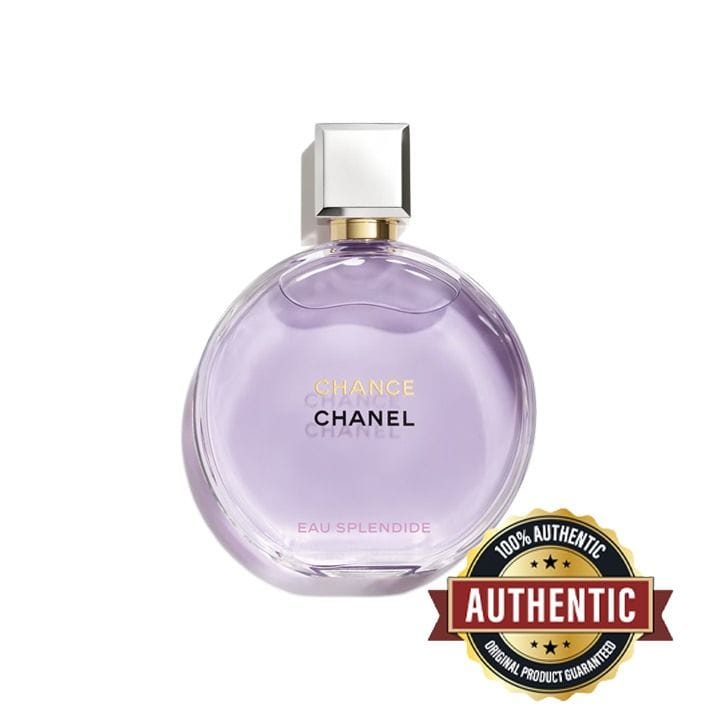 Chanel Chance Eau Splendide Eau de Parfum for Women 100ml – Raspberry, Rose Geranium, Iris & Cedar-White Musk Fruity Floral Elegant Fragrance
