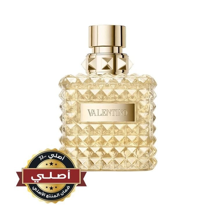عطر فالنتينو دونا بورن إن روما ذا غولد أو دو بارفان للنساء 100 مل – ياسمين، أكورد زهري شمسي وفانيليا – عطر زهري عنبري دافئ