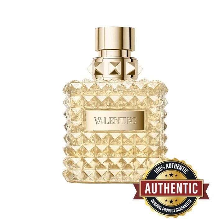 Valentino Donna Born in Roma The Gold Eau de Parfum for Women 100ml – Jasmine, Solar Floral Accord & Vanilla Warm Floral Amber Fragrance