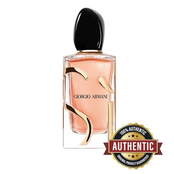 Armani Sì Intense Eau de Parfum for Women 100ml – Blackcurrant Nectar, Rose, Davana & Vanilla Patchouli Chypre Amber Fragrance