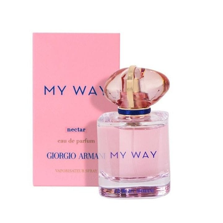 Armani My Way Nectar Eau de Parfum for Women 90ml – Pear, Orange Blossom, Tuberose & Vanilla Bourbon Fruity Floral Fragrance