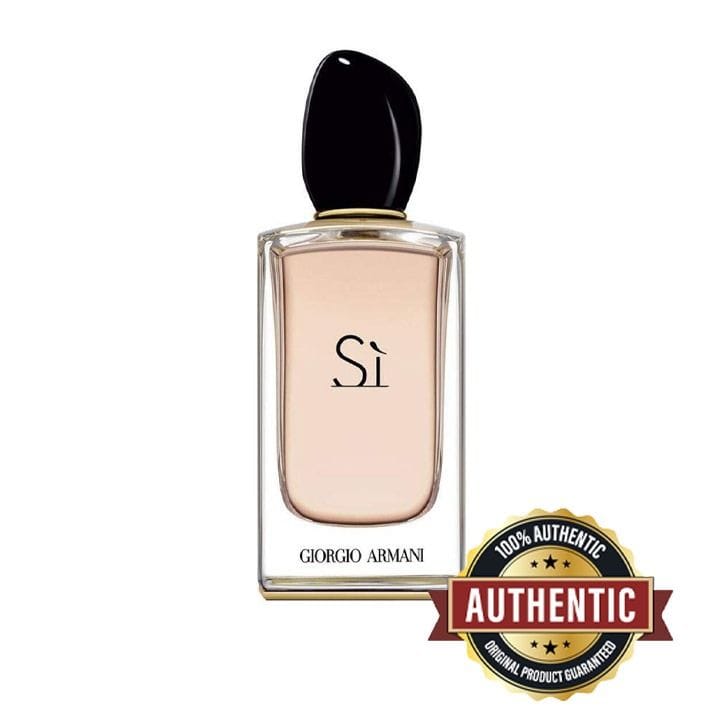 Armani Sì Eau de Parfum for Women 100ml – Blackcurrant Nectar, Rose, Freesia, Patchouli & Vanilla Chypre Fruity Fragrance