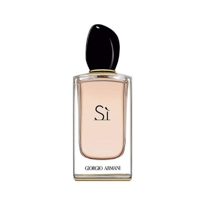 Armani Sì Eau de Parfum for Women 100ml – Blackcurrant Nectar, Rose, Freesia, Patchouli & Vanilla Chypre Fruity Fragrance