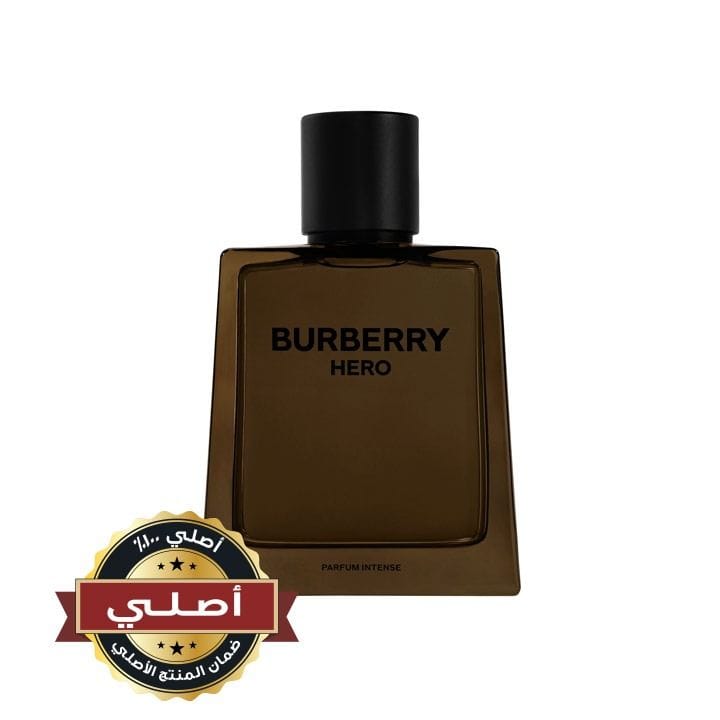 عطر بربري هيرو بارفان إنتنس للرجال 100 مل – فلفل أسود، أكورد الجلد، أخشاب الأرز وعنبر – عطر خشبي حار