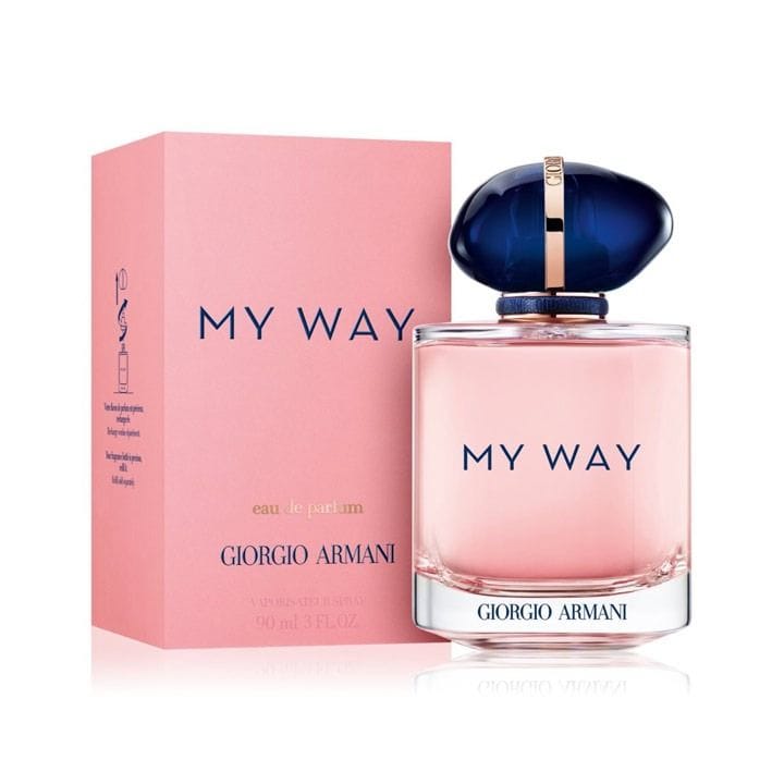 عطر أرماني ماي واي أو دو بارفان للنساء 90 مل – برغموت، زهر البرتقال، تيوبروز وفانيليا مع خشب الأرز – عطر زهري