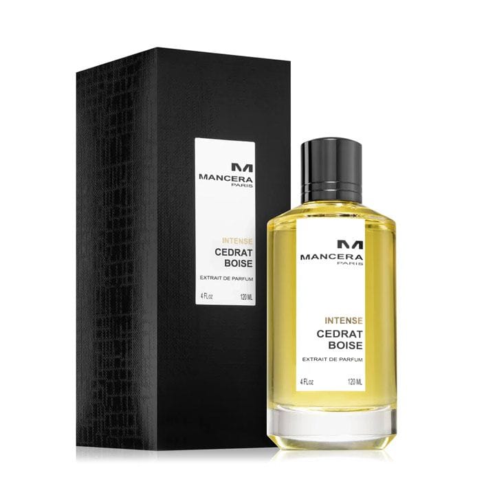 Mancera Cedrat Boisé Intense Extrait 120ml – Sicilian Citrus, Blackcurrant, Leather, Patchouli & Vanilla Woody Citrus Fragrance
