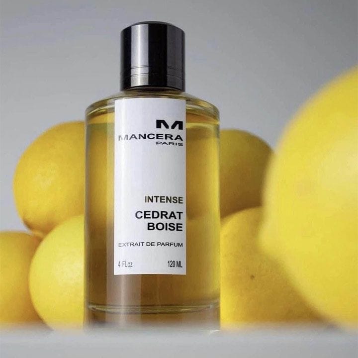 Mancera Cedrat Boisé Intense Extrait 120ml – Sicilian Citrus, Blackcurrant, Leather, Patchouli & Vanilla Woody Citrus Fragrance