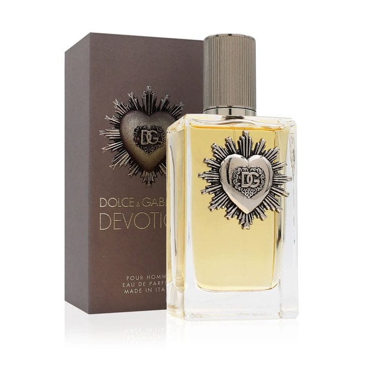 Dolce & Gabbana Devotion Pour Homme Eau de Parfum for Men 100ml – Lemon, Coffee, Patchouli & Vanilla Warm Woody Fragrance