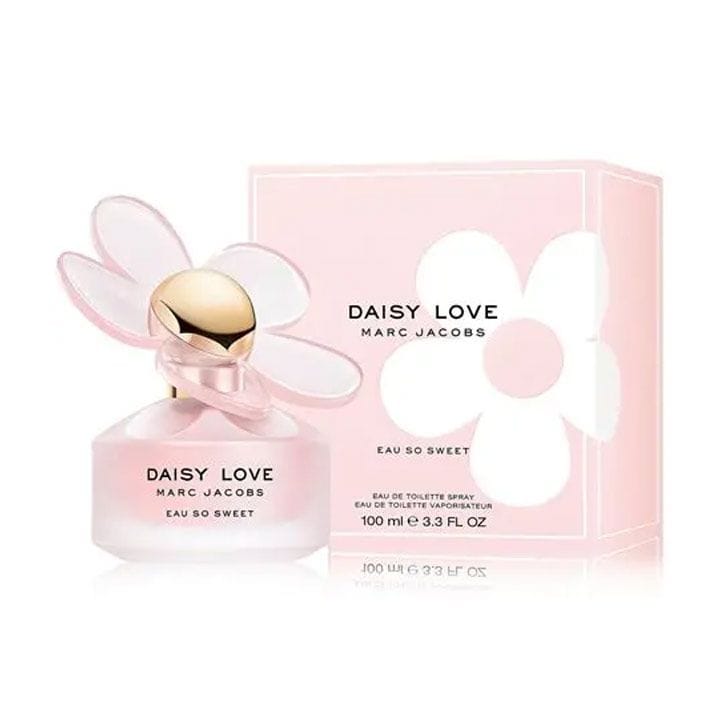 Marc Jacobs Daisy Love Eau So Sweet Eau de Toilette for Women 100ml – Raspberry, Daisy Tree Petals & Sugar Musk Fruity Floral Fragrance