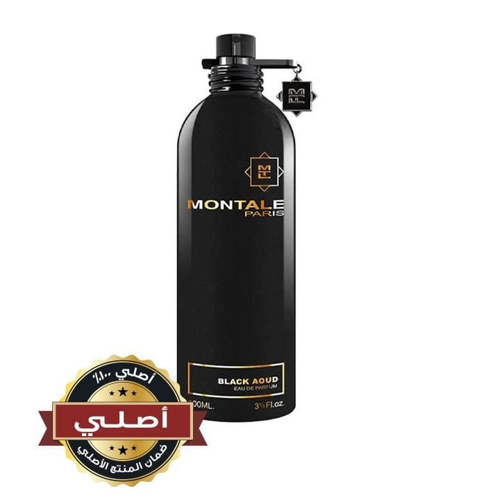 عطر مونتال بلاك عود أو دو بارفان للرجال 100 مل – عود كمبودي، ورد، باتشولي، مسك وعنبر – عطر شرقي خشبي