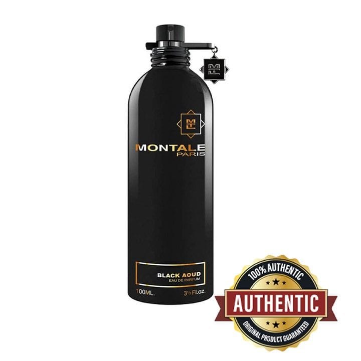 Montale Black Aoud Eau de Parfum for Men 100ml – Cambodian Oud, Rose, Patchouli, Musk & Amber Deep Woody Oriental Fragrance