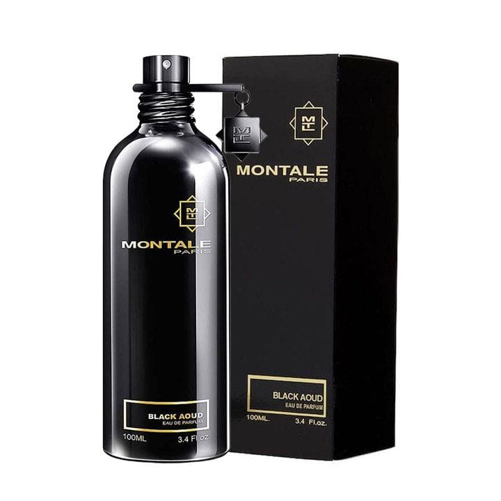 عطر مونتال بلاك عود أو دو بارفان للرجال 100 مل – عود كمبودي، ورد، باتشولي، مسك وعنبر – عطر شرقي خشبي