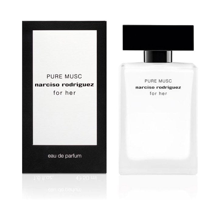 Narciso Rodriguez Pure Musc For Her Eau de Parfum 100ml – Orange Blossom, Jasmine & Signature Musk Floral Fragrance