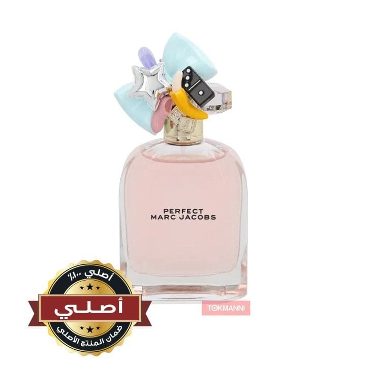 عطر مارك جاكوبس بيرفكت أو دو بارفان للنساء 100 مل – راوند، نرجس، حليب اللوز وكاشميران – عطر زهري ناعم