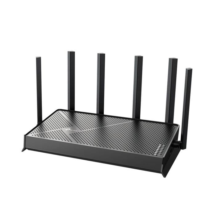 راوتر تي بي لينك آرتشر Wi-Fi 7 ثنائي النطاق بسرعة 6.5 جيجابت في الثانية وتشغيل متعدد الروابط ومنفذ 2.5G WAN/LAN ودعم EasyMesh وHomeShield أسود Archer BE400