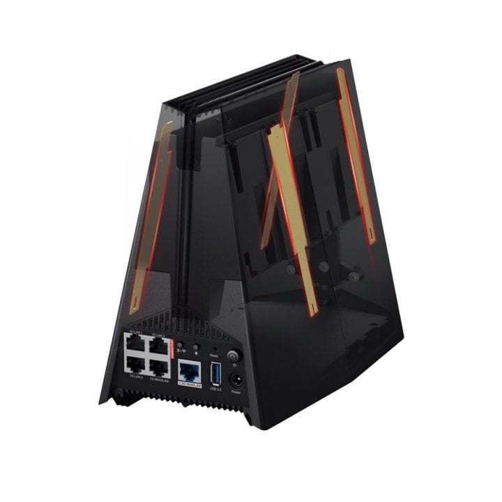 TP-Link Archer GXE75 AXE5400 Tri-Band Wi-Fi 6E Gaming Router – 5.4Gbps Speed, 6GHz Band, Game Acceleration, EasyMesh & HomeShield Security | Black