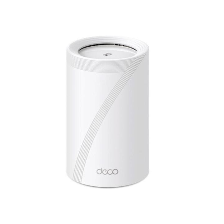 TP-Link Deco BE9300 Whole Home Mesh Wi-Fi 7 System (1-Pack) – BE9300 Tri-Band, Multi-Gig 2.5G Ports, Multi-Link Operation & AI Roaming | White