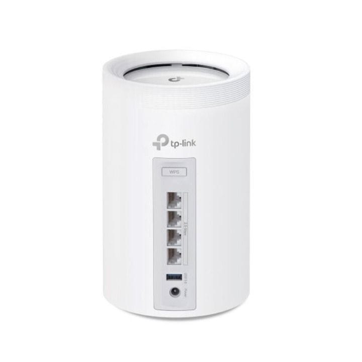 TP-Link Deco BE9300 Whole Home Mesh Wi-Fi 7 System (1-Pack) – BE9300 Tri-Band, Multi-Gig 2.5G Ports, Multi-Link Operation & AI Roaming | White