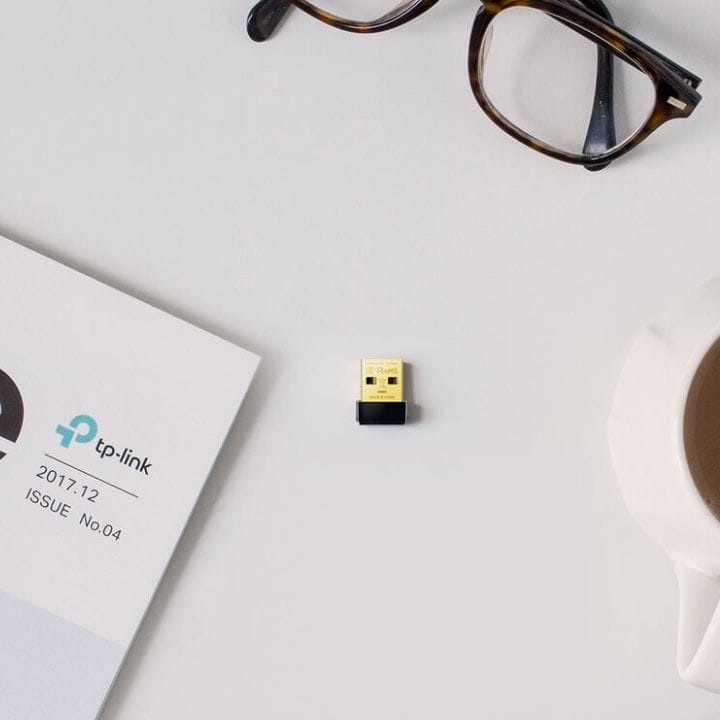 TP-Link Archer Nano AC600 Wireless Dual-Band USB Adapter – 433Mbps 5GHz + 200Mbps 2.4GHz, MU-MIMO, Plug-and-Play Nano Design | Black