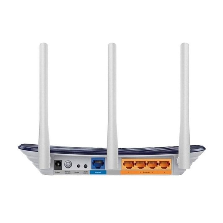 TP-Link AC750 Wireless Dual-Band Router – 750Mbps Speed, 5GHz + 2.4GHz Bands, 3 External Antennas, IPTV & Easy Setup | Blue